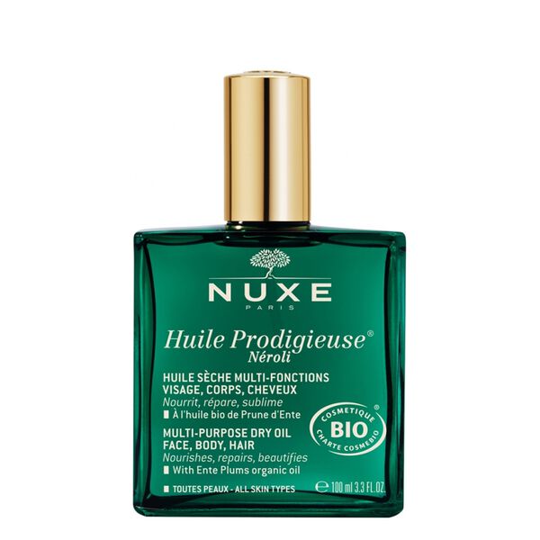 Huile Prodigieuse® Néroli  Huile Nourrissante multi-fonctions visage, corps, cheveux Nuxe