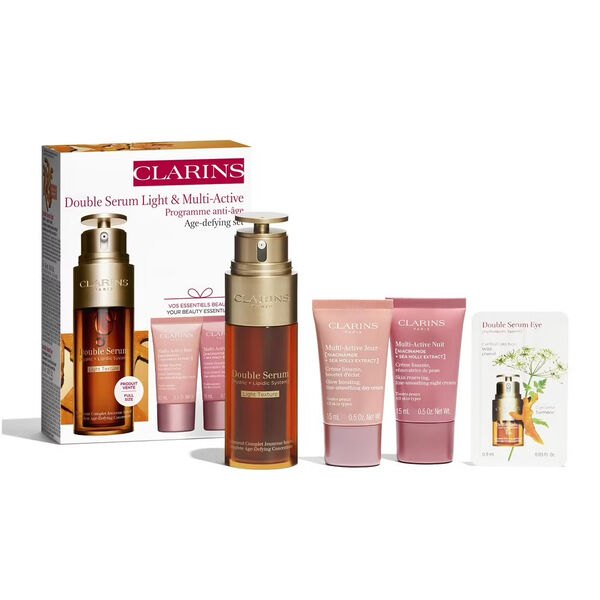 Double Serum Light Texture & Multi-Active Clarins