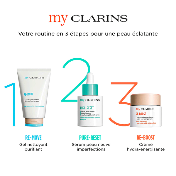 my Clarins Pure-Reset Clarins