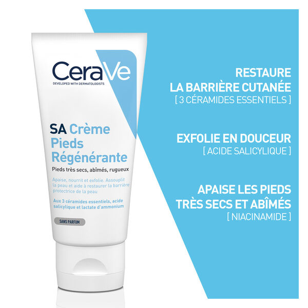 Crème Pieds Régénérante Cerave