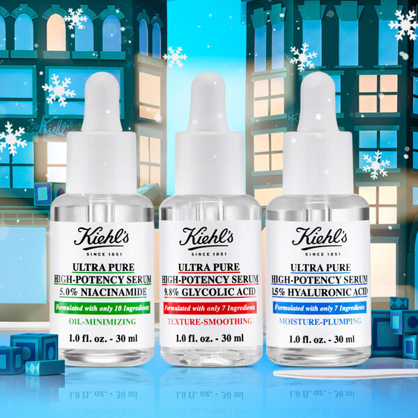 Ultra Pure High-Potency Serums Kiehl s