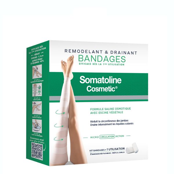 Bandages Remodelants et Drainants Somatoline Cosmetic