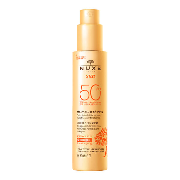 Spray Solaire Fondant haute protection SPF50 Nuxe