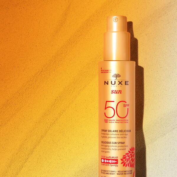 Spray Solaire Fondant haute protection SPF50 Nuxe