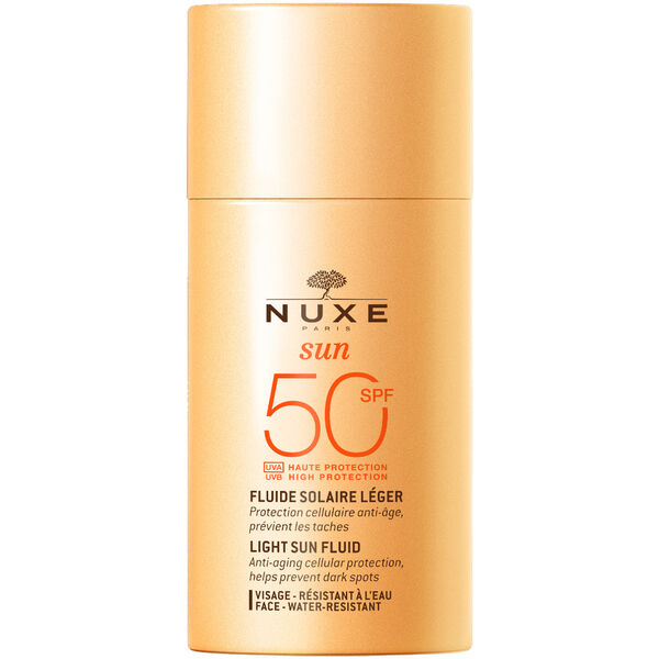 Crème solaire visage Fluide léger Haute Protection SPF50 Nuxe