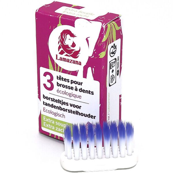 Têtes pour Brosse à Dents Lamazuna