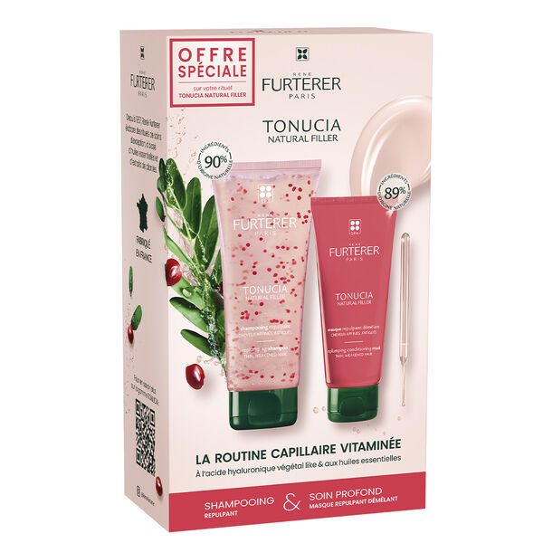 Coffret Tonucia Natural Filler René Furterer