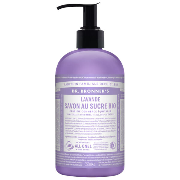 Savon au Sucre Bio Dr Bronners