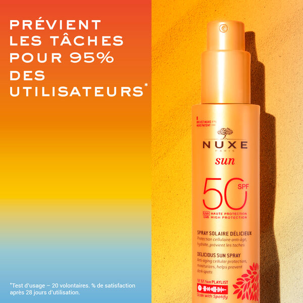 Spray Solaire Fondant haute protection SPF50 Nuxe