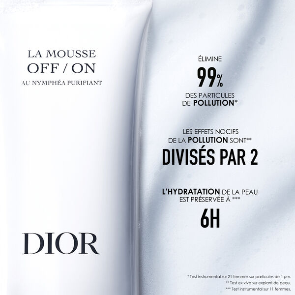 Le démaquillage au Nymphéa Dior