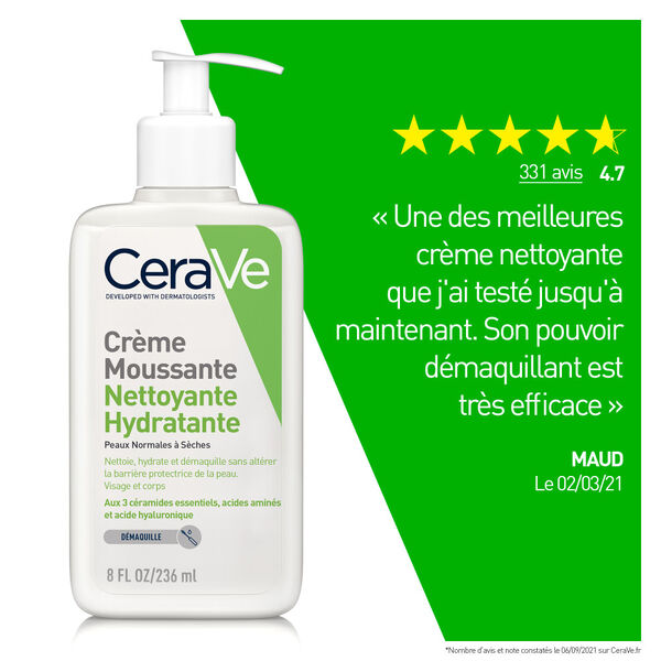 Crème Moussante Cerave