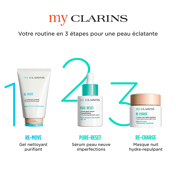 my Clarins Re-Charge Clarins