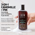 3-en-1 Camomille et Pin American Crew