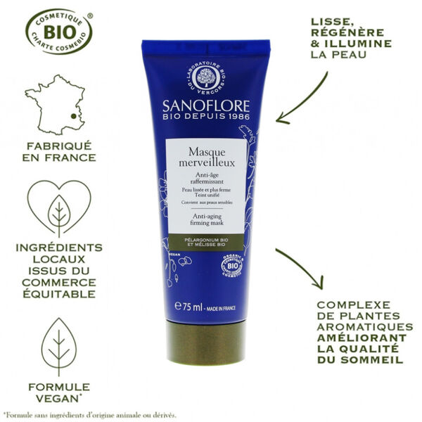 Masque de Nuit Merveilleux Sanoflore