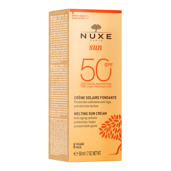 Crème solaire visage fondante Haute Protection SPF50 Nuxe