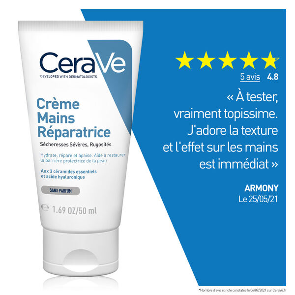 Crème Mains Réparatrice Cerave