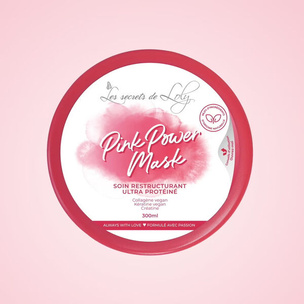 Pink Power Mask Les Secrets de Loly