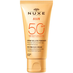 Crème solaire visage fondante Haute Protection SPF50