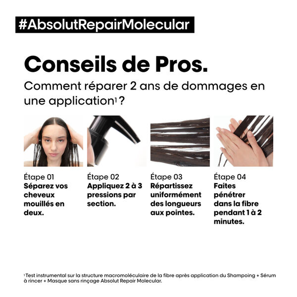 Serie Expert Absolut Repair Molecular Sérum à rincer 250ml l'oréal professionnel