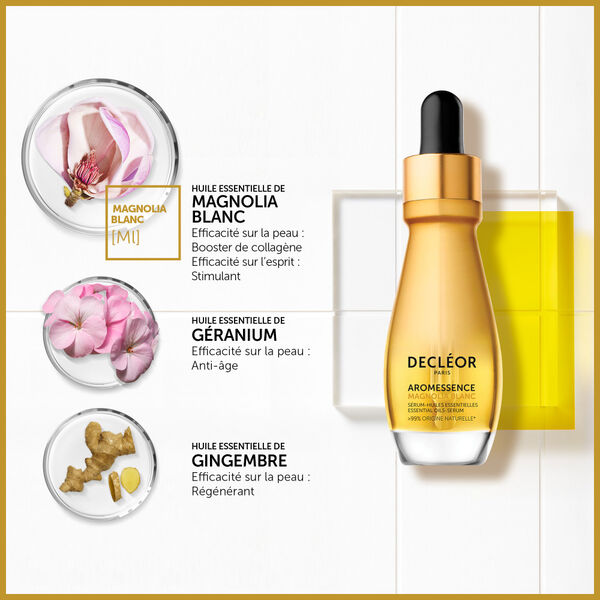 Aromessence Sérum Huiles Essentielles Magnolia Blanc Decléor