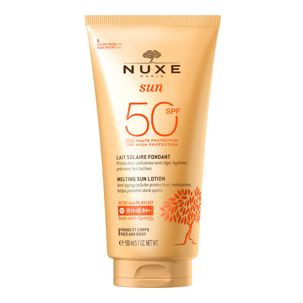 Lait Solaire Fondant Haute Protection SPF50 Nuxe