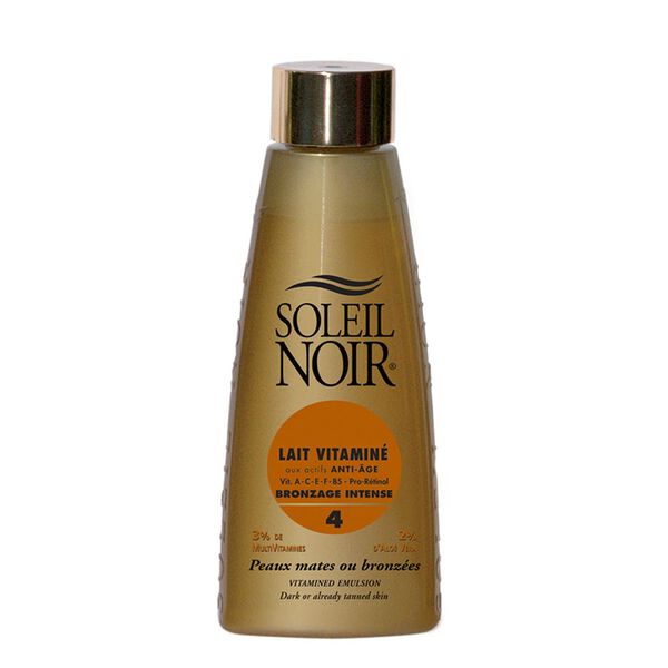 Lait Vitamoné Bronzage Intense 4 Soleil Noir