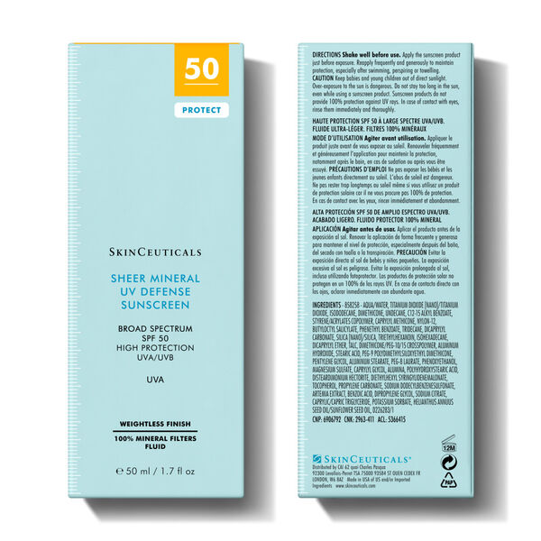 Sheer Minéral UV Defense SPF 50 Skinceuticals