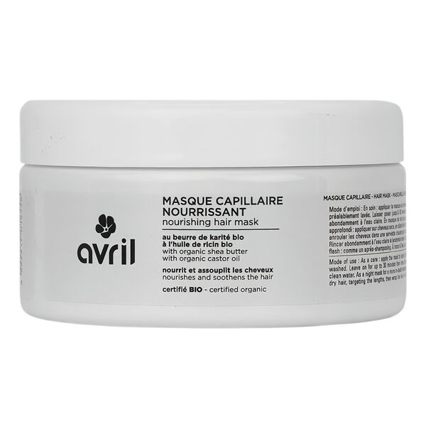 Masque Capillaire Certifié Bio Avril