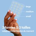 Patchs Boutons Invisibles Merci Handy