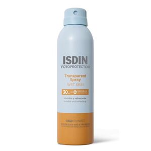 Transparent Spray Wet Skin