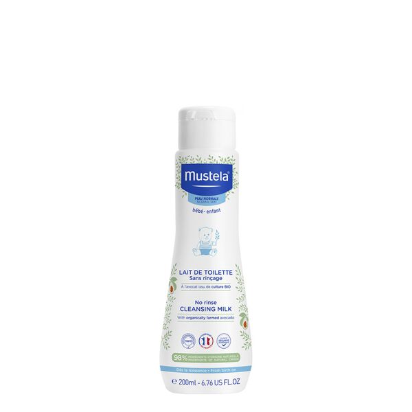 Lait de Toilette sans Rinçage Mustela