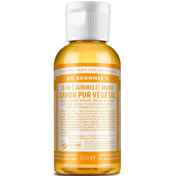 Savon Liquide Agrumes Dr Bronners