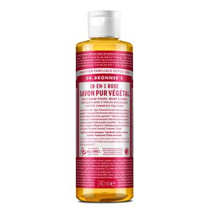 Savon liquide &agrave; la rose