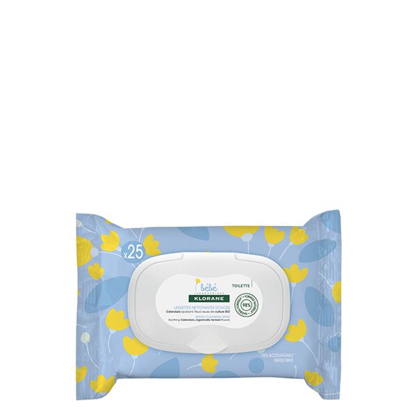 Lingettes Nettoyantes Bébé Klorane