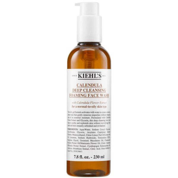 Calendula Deep Cleansing Foaming Face Wash Kiehl s